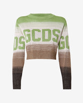 Lurex Degradé Cropped Sweater - Archive | GCDS