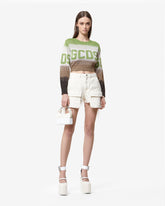 Lurex Degradé Cropped Sweater - Archive | GCDS