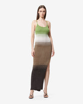 Lurex Degradé Tank Long Dress - Archive | GCDS