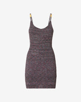 Lurex Melange Tank Mini Dress - Archive | GCDS