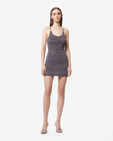 Lurex Melange Tank Mini Dress - Archive | GCDS