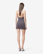 Lurex Melange Tank Mini Dress - Archive | GCDS