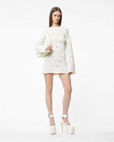 Gcds Monogram Macramé Dress - Archive | GCDS