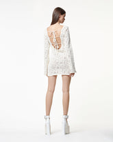 Gcds Monogram Macramé Dress - Archive | GCDS