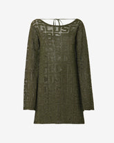 Gcds Monogram Macramé Dress - Archive | GCDS