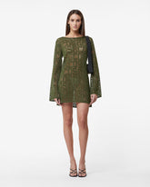 Gcds Monogram Macramé Dress - Archive | GCDS