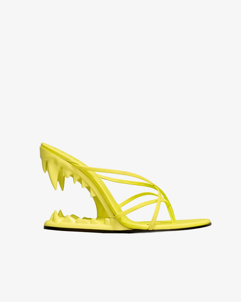 Morso Thong Sandals Yellow | GCDS Official Website