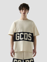 T-shirt regular con Banda Logo - Abbigliamento Uomo | GCDS