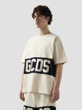 T-shirt regular con Banda Logo - Abbigliamento Uomo | GCDS