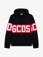Felpa con cappuccio con Banda Logo - Abbigliamento Uomo | GCDS