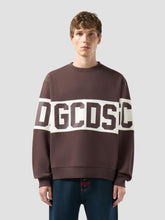 Crewneck Sweatshirt with Band Logo - FULL PRICE ONLY | GCDS