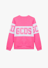 Band Logo Crewneck Sweatshirt - ALL FULL PRICE | GCDS
