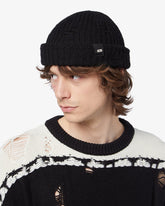 Giuly wool rips hat - Archive | GCDS