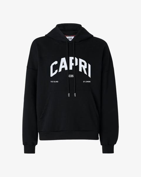 【希少】crest clothing キャップ　ポーカーズ　gwdh GCDS Capri Lounge Hoodie Black | GCDS Sito Ufficiale